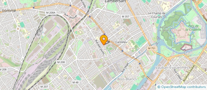 localisation de l'entreprise FORCE 7 EUROPE SARL à LILLE