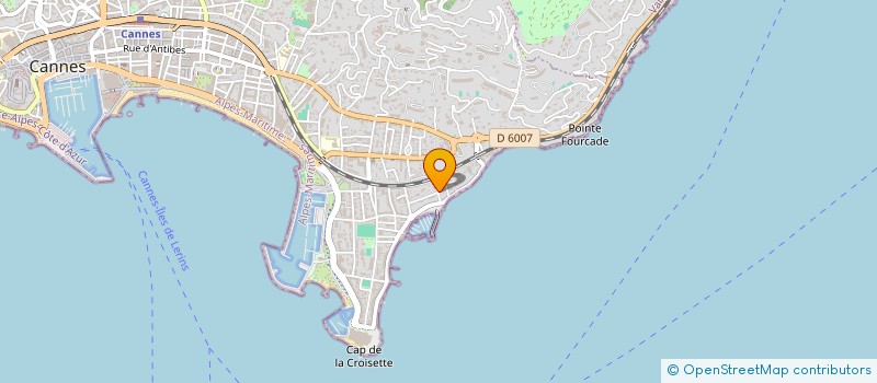 localisation de l'entreprise FORCE A CARLA à CANNES