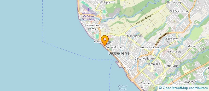 localisation de l'entreprise FORCE ANIMALE à BASSE-TERRE