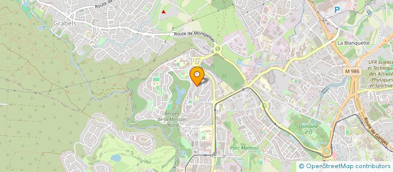 localisation de l'entreprise FORCE CITOYENNE CULTURELLE ET SPORTIVE à MONTPELLIER
