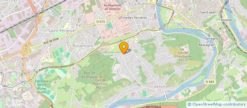 localisation de l'entreprise FORCE D'ACTION RAPIDE CONTRE L'ENNUI  BESANCON