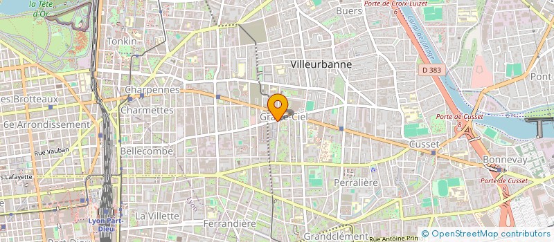 localisation de l'entreprise FORCE D'EMANCIPATION LOCALE POUR L'INDEPENDANCE ET LA NEUTRALITE DU NET (FELINN)  LYON