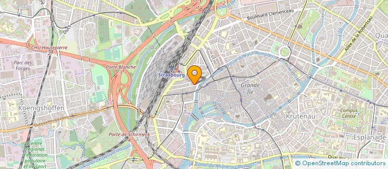 localisation de l'entreprise FORCE DE FRAPPE à STRASBOURG