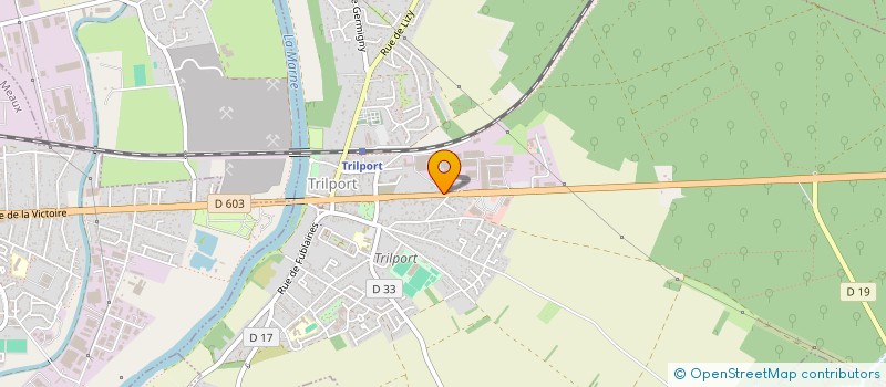 localisation de l'entreprise FORCE DE SECURITE PRIVEE à TRILPORT