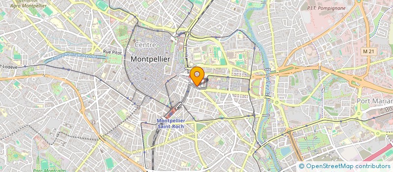 localisation de l'entreprise FORCE DE VENTE INFORMATIQUE à MONTPELLIER