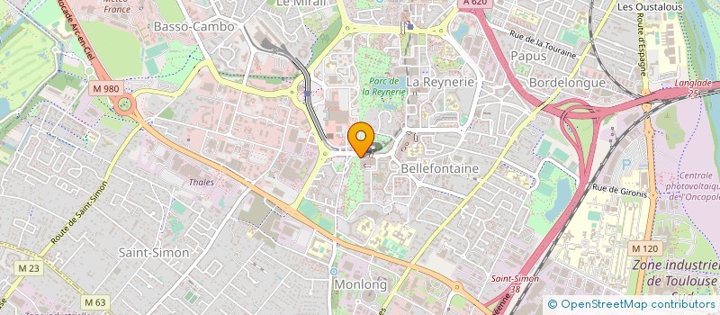 localisation de l'entreprise FORCE DE VENTE INTERNATIONALE à TOULOUSE