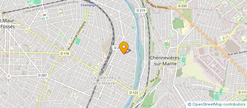 localisation de l'entreprise FORCE DESIGN à SAINT-MAUR-DES-FOSSES