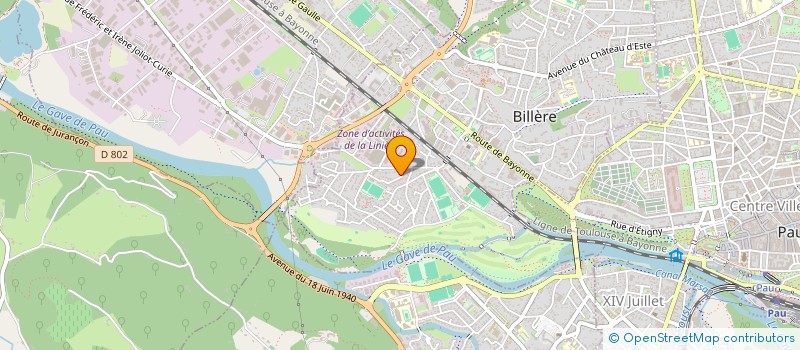 localisation de l'entreprise FORCE ECO  LESCAR