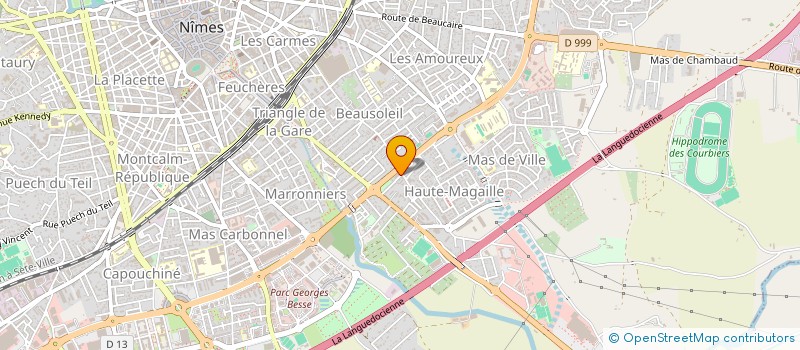 localisation de l'entreprise FORCE ETANCHEITE  NIMES