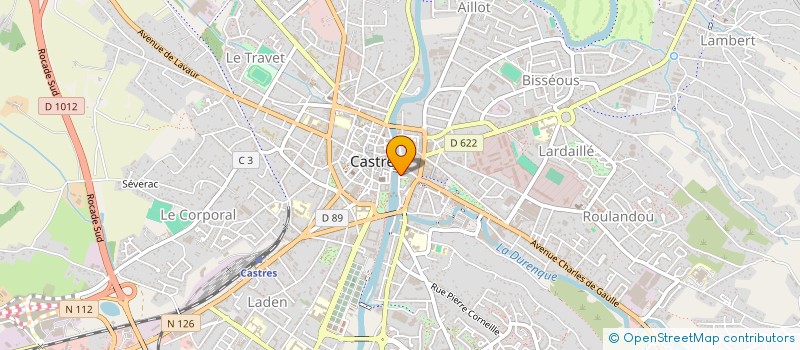 localisation de l'entreprise FORCE EVENTS  CASTRES