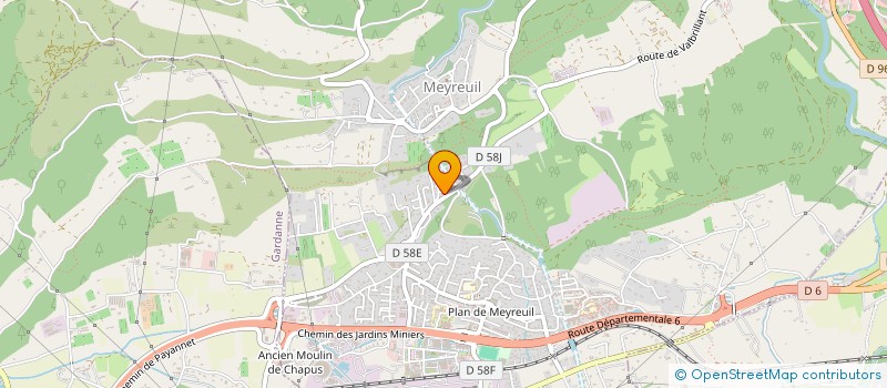 localisation de l'entreprise FORCE EXPERTISE  MEYREUIL