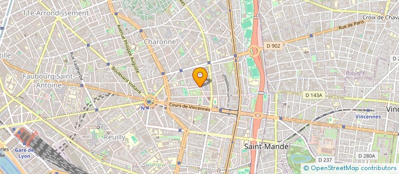 localisation de l'entreprise FORCE GUARD ACCESS  PARIS