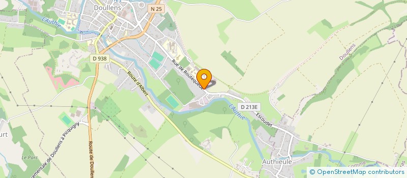 localisation de l'entreprise FORCE HALTEROPHILIE MUSCULATION à DOULLENS