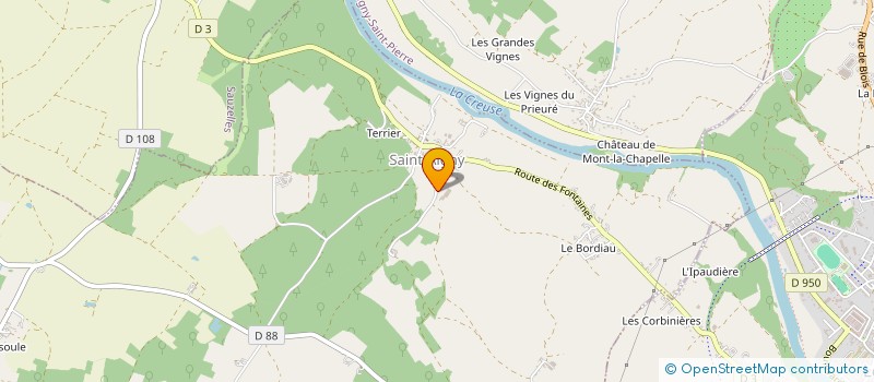 localisation de l'entreprise FORCE-HYDRO-CENTRE à BELABRE