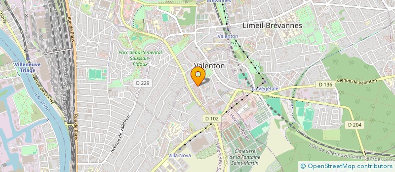 localisation de l'entreprise FORCE LOGIBEST  VALENTON