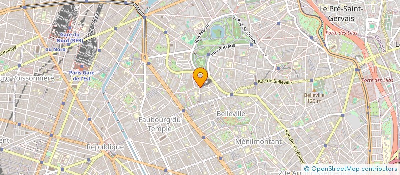 localisation de l'entreprise FORCE LUTECE  PARIS