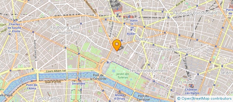 localisation de l'entreprise FORCE MAJEURE à PARIS