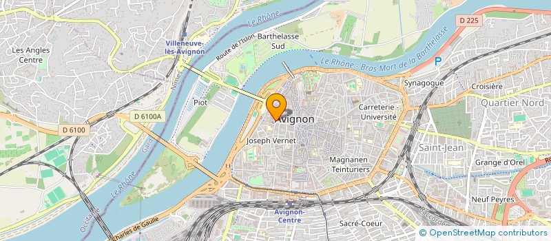 localisation de l'entreprise FORCE MAJEURE IMMOBILIER  AVIGNON