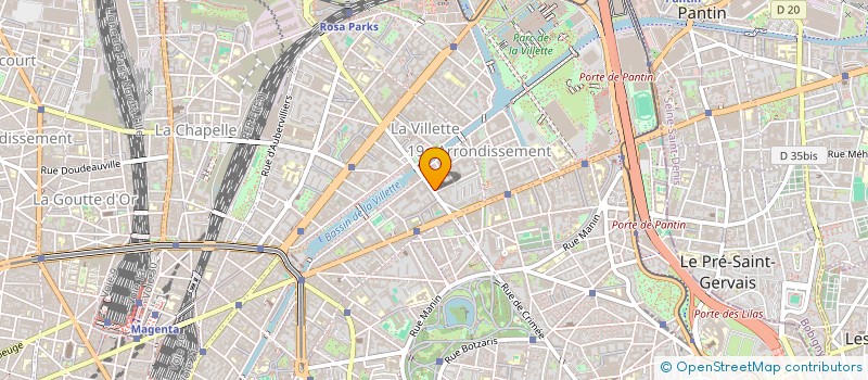 localisation de l'entreprise FORCE ONE  PARIS