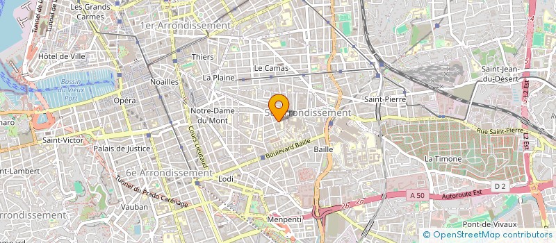 localisation de l'entreprise FORCE OUVRIERE ASSISTANCE PULIQUE HOPITAUX DE MARSEILLE à MARSEILLE