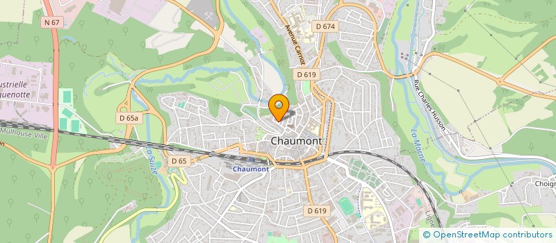 localisation de l'entreprise FORCE OUVRIERE COMMUNICATION à CHAUMONT