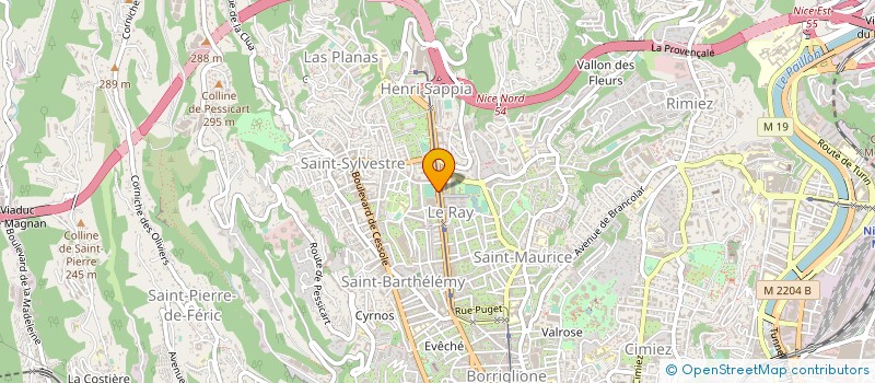 localisation de l'entreprise FORCE OUVRIERE CONSOMMATEURS à NICE