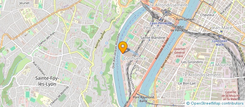 localisation de l'entreprise FORCE PLUS à LYON