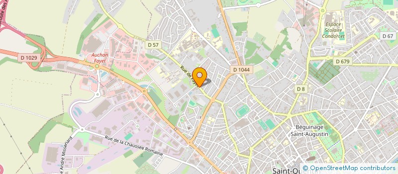 localisation de l'entreprise FORCE PLUS à SAINT-QUENTIN