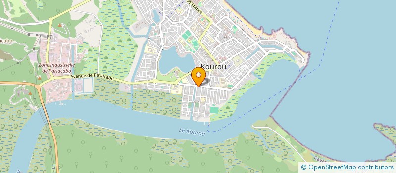 localisation de l'entreprise FORCE POU NOU TOUT  KOUROU