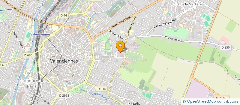 localisation de l'entreprise FORCE & SAVEUR à VALENCIENNES
