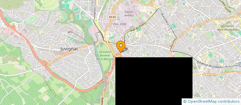 localisation de l'entreprise FORCE SUD PROTECTION à MONTPELLIER