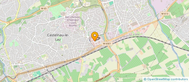localisation de l'entreprise FORCE VIANDES à CASTELNAU LE LEZ