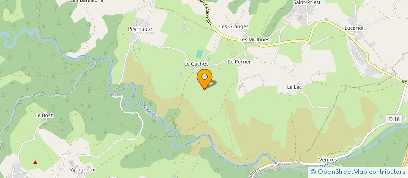 localisation de l'entreprise FORCELLA CHAUDRONNERIE METALLERIE DESIGN - FCMD  BOISSET-SAINT-PRIEST