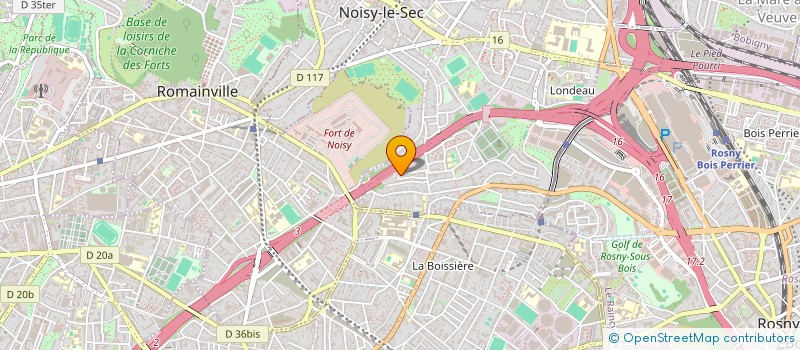 localisation de l'entreprise FORCES DE DEVELOPPEMENTS DES VENTES à NOISY-LE-SEC