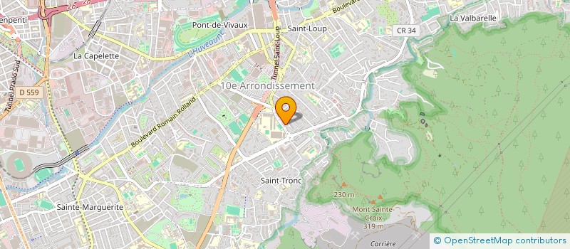 localisation de l'entreprise FORCESUD à MARSEILLE 10EME