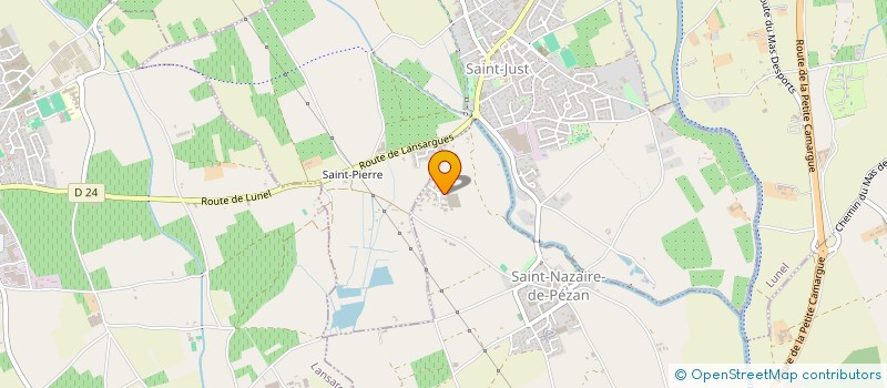 localisation de l'entreprise FORCHAPE  SAINT-NAZAIRE-DE-PEZAN