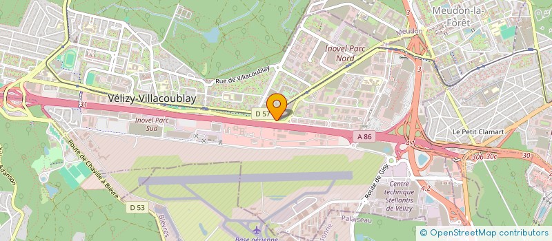 localisation de l'entreprise FORCLUM EXPLOITATION ET SERVICES à VELIZY-VILLACOUBLAY