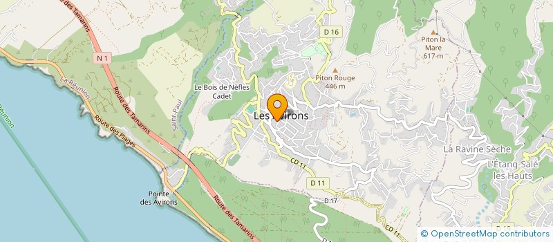 localisation de l'entreprise FORCO à LES AVIRONS