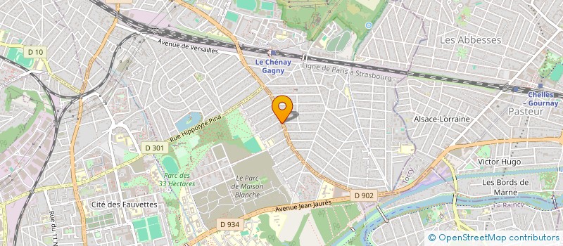 localisation de l'entreprise FORCOGEM à NEUILLY-SUR-MARNE