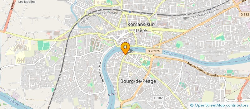 localisation de l'entreprise FORCOLE  BOURG-DE-PEAGE