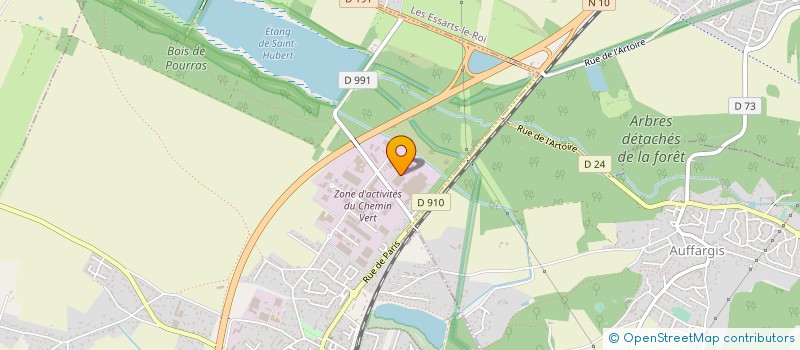 localisation de l'entreprise FORDIA EUROPE à LE PERRAY-EN-YVELINES