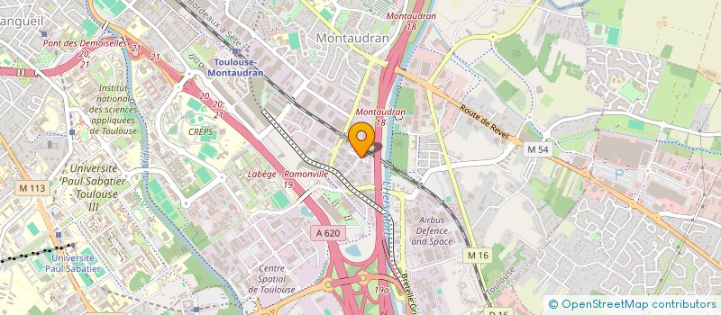 localisation de l'entreprise FORDIATEC à TOULOUSE