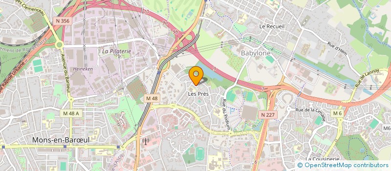 localisation de l'entreprise FORE-ACTING à VILLENEUVE D ASCQ
