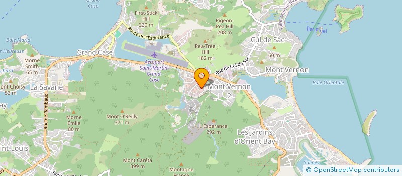 localisation de l'entreprise FORE ILES DU NORD à SAINT-MARTIN