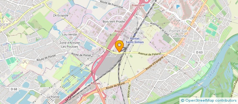 localisation de l'entreprise FOREAUSOL à PORTET-SUR-GARONNE