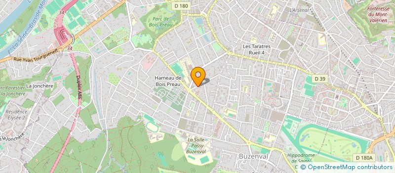 localisation de l'entreprise FORECOM à RUEIL-MALMAISON