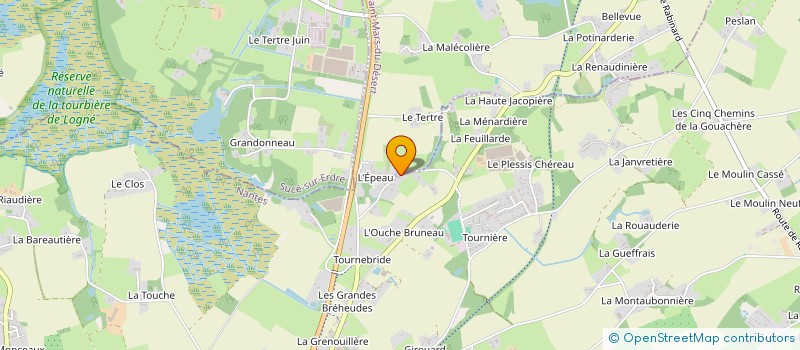 localisation de l'entreprise FOREE  CARQUEFOU