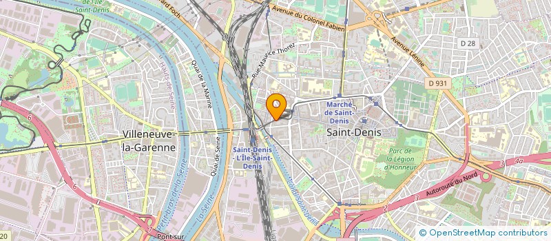 localisation de l'entreprise FOREFOR à SAINT-DENIS