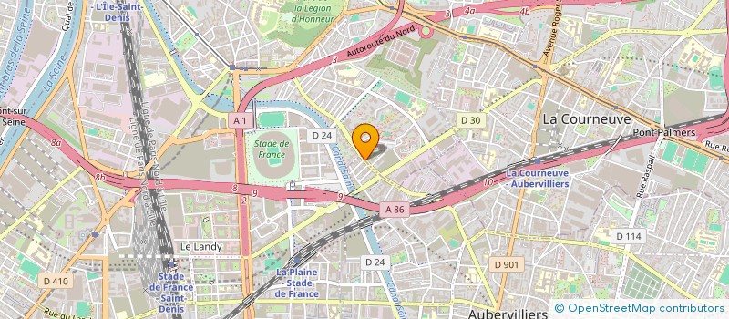 localisation de l'entreprise FOREHO à SAINT-DENIS
