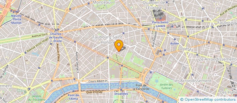 localisation de l'entreprise FOREIGN & GLOBAL ATTITUDE (F&G A)  PARIS